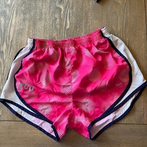 Pink Nike Dri-fit shorts TCU
